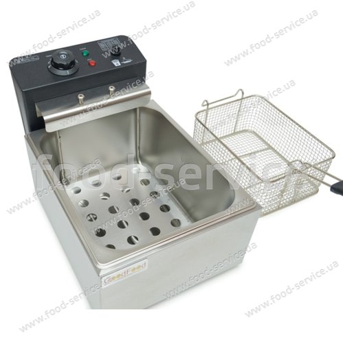 Фритюрница электрическая профессиональная GoodFood EF6 BLACK
